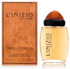 Linizio Carlo Corinto 3.3 Oz 100 Ml Eau De Toilette EDT Men Cologne Spray