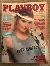 Playboy April 1982 Good Condition Linda Rhys Vaughn Mariel Hemmingway