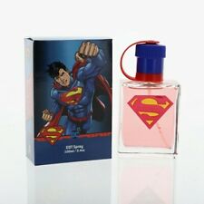Superman 3.4 Oz Eau De Toilette Spray by Cep NEW Box for Children