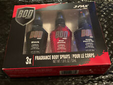 Bod Man 3 Pak 3x Fragrance: Black Most Wanted Really Ripped Abs