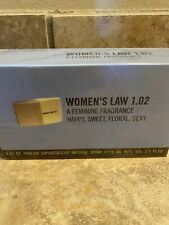Womens Law 1.02 A Feminine Fragrance Eau de Parfum Natural Spray 2.5oz 75ml