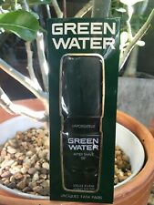Green Water Jacques Fath Paris Perfume 100 Ml After Shave Rare Vintage Box