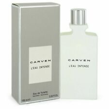 Carven Leau Intense By Carven 3.3 Oz 100 Ml Eau De Toilette Spray For Men
