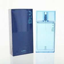 Blu 3.0 Oz Eau De Parfum Spray by Ajmal NEW Box for Men