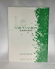 Carven Le Vetiver Eau De Parfum Spray 1.6oz 50 Ml For Men