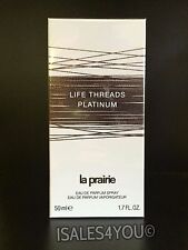 Life Threads Platinum La Prairie 1.7 Oz 50 Ml Eau De Parfum Spray Box.