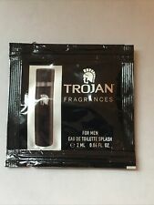 TROJAN FRAGRANCES FOR MEN 0.06 oz 2 ml EDT Splash Mini Travel Sample Vial