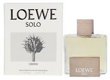 SOLO LOEWE CEDRO New * Loewe 3.4 oz 100 ml Eau De Toilette Men Cologne Spray