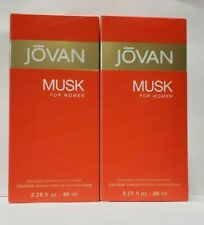 Jovan Musk By Coty 3.25 Oz Cologne Concentrate Spray For Women Pack Of 2