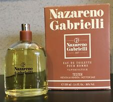 Nazareno Gabrielli EDT Spray Pour Homme 3.4 Oz 100 Ml Brand Tester.