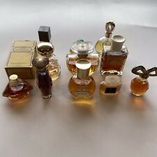 Lot 12 Vintage Miniature Perfume Dorsay Van Cleef Dana Perfumes K De Krizia