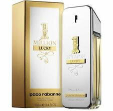 One 1 Million Lucky By Paco Rabanne EDT For Men 3.4 Oz 100 Ml