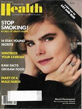 MARIEL HEMMINGWAY HEALTH Magazine February 1986 RARE