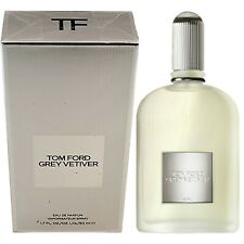 TOM FORD GREY VETIVER MEN AUTHENTIC FACTORY SEALED BOTTLE SPRAY EDP 50ML 1.7OZ