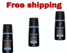 3 Axe Phoenix Deodorant Body Spray 48h Fresh 4oz Long Lasting Freshness