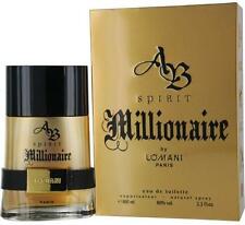 Ab Spirit Millionaire Cologne By Lomani 3.3 Oz EDT Spray For Men