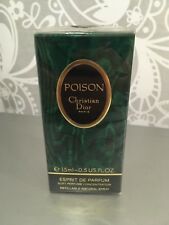 RARE Christian Dior Poison Esprit de Parfum 0.5oz 15ml sealed 1988