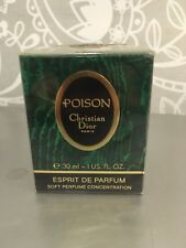 RARE Christian Dior Poison Esprit de Parfum 1oz 30 ml sealed begg.90s