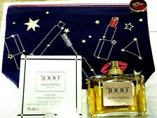 1000 Jean Patou 2.5 0z EDT Spray Velour Toteestee Lauder Bag As Pictured