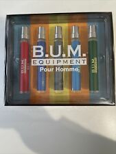 Bum Equipment Cologne 4 Pc Pen Spray Set Mens 0.5 Oz. Travel