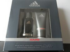 Adidas Dare 2 Pcs Set 1.7 Oz EDT Spray After Save Balm 2.5 Oz