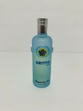 75% FULL RARE 2005 4.2oz Romero Britto Azul Vodka Bottle Citrus Ginger Perfume