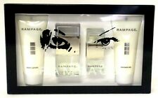 Rampage 4 Piece Travel Gift Set For Women Edp X 2 Lotion Shower Gel Brand