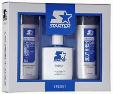 Starter Energy 3 Pcs Gift Set EDT Body Wash 2 In 1 Shampoo Conditioner