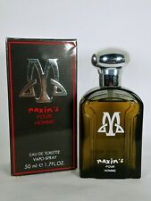 Maxims Pour Homme 1.7oz 50ml EDT Spray Original Formula Rare