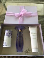 Fleurage Waterlily Visari Perfume Women 3oz Shimmering Body Powder Lotion Set 3