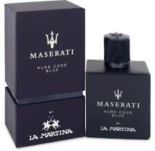 La Martina Maserati Pure Code Blue EDT Spray For Men 3.4 Oz 100 Ml Brand