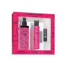 Hard Candy Pink Set Body Mist 1.7oz Edp Spray Lipstick Womens Perfume Rare