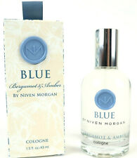 Niven Morgan Blue Bergamot Amber Cologne Spray 1.5oz 43ml Authentic