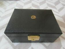 vintage ASPREY leather jewelry case box