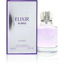 Zaien Elixir Purple Eau De Parfum For Women 3.4 Oz 100 Ml Brand Item