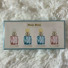 Miu Miu Coffret Perfume Perfum Eau De Toilette Set L�Eau Rosee And Bleue