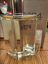 Hermes H24 5ml decanted sample in glass atomizer