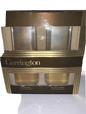 Vintage Carrington For Men Gift Set Cologne After Shave 1.7 Oz. Each