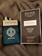 Hos N.003 By House Of Sillage Eau De Parfum Spray 2.5 Oz For Men.Tester Bottle