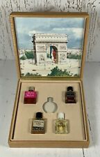 Vintage Micro Mini Parfum Coffret Le De Givenchy Cabochardde Gres Shocking