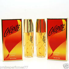 Calienteby Quintessence 0.85 Oz 25 Ml Cologne Spray For Women Lots Of 2