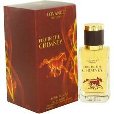 Fire In The Chimney 3.4oz 100 Ml Mens Eau Toilette Spray By Lovance Perfumes