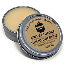 Oak City Beard Co. Sweet Smoke Solid Cologne 1oz