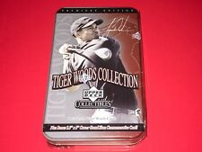 2001 Upper Deck Tiger Woods Collection Tin Card Set Factory Sealed New