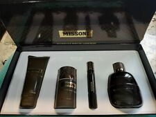 Missoni Mens Parfum Pour Homme Fragrance Spray Bath Shower Gel 4pc