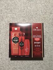 Mens Old Spice Swagger On The Go 3 Piece Gift Set Body Wash Spray Deodorant