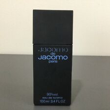 Vtg Jacomo de Jacomo Eau de Toilette Cologne Splash Paris Men 3.4 oz 50% Full