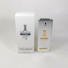 One 1 Million Lucky By Paco Rabanne EDT For Men 3.4oz 100ml Tst
