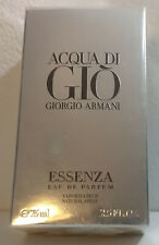 Giorgio Armani Acqua Di Gio Essenza EDP. 2.5oz. 75mL. New. Sealed in cello.