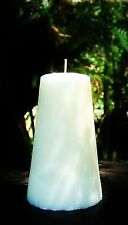 Huge 220hr WHITE CHANEL Romantic Womens Perfume Triple Scented DELUX CONE CANDLE